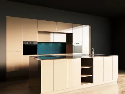 111-Kitchen3 glossy 10 3D model