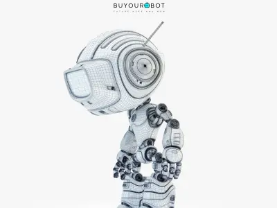 CUTE ALIEN ROBOT II 3D model