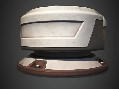 SciFi Roof Unit 3D model