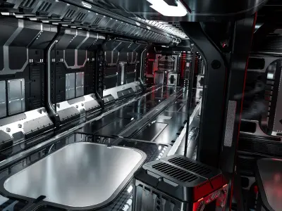  25 SciFi Props - GameReady and Rendering 