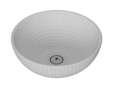 Washbasin BelBagno BB1077 3D model