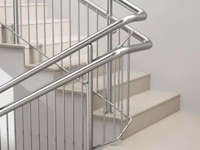STAIRS abstract design 3D model