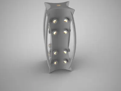 Abstract Composition Lighting 3D print model