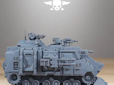 Socratis Dominator Tank 3D print model