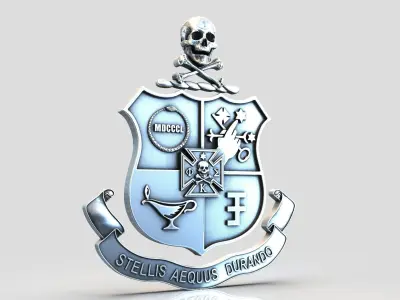 Fraternity Crest 3D print model