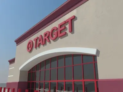 Target Retail Store 3D model