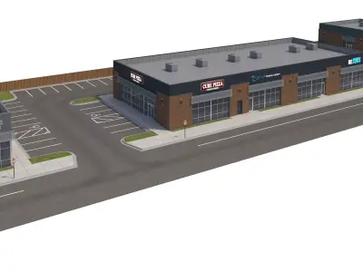 Retail-113 Retail Stores 3D model