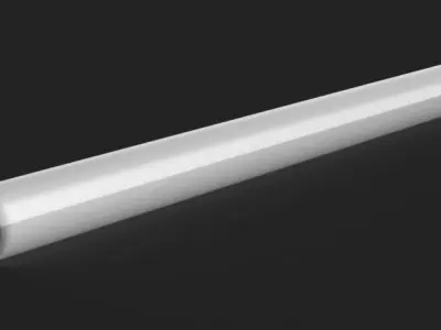 Fluorescent lamp 3D model