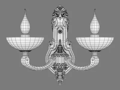 697622 Barcato Osgona Sconce 3D model