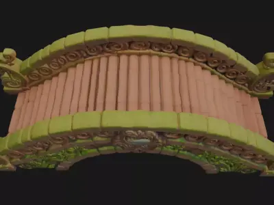 Bridge 3D Model 3D model