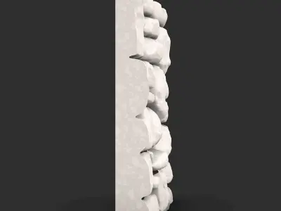 Stone Facade Architectural Detail 3D print model purchase