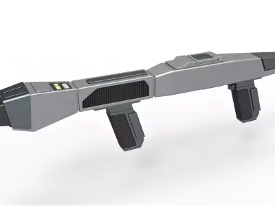 Starfleet Type 3 Phaser Rifle from Star Trek TNG and DSN 3D print model