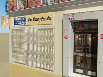 Photorealistic Low Poly Building 3D model