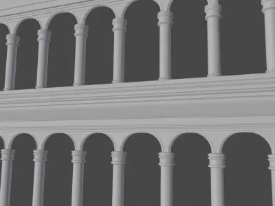 STRUCTURE PILLAR 3D model