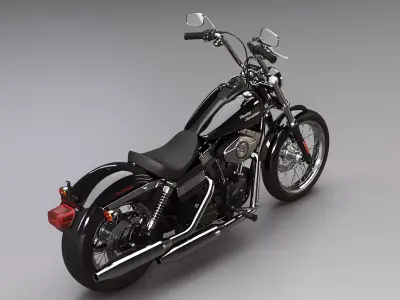 FXDBI Street Bob 3D model