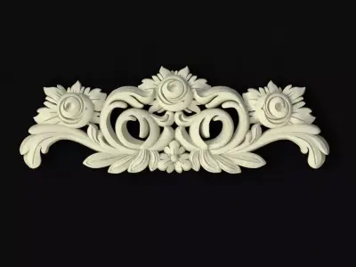 dekor ornament 3D model 101