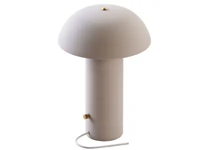 Tera Lamp Unglazed By Ceramicah 3D model