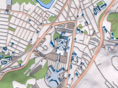 Cathedral Basilica of Our Lady Aparecida Brazil 3D model