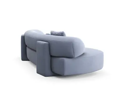 Gogan 2 Seater Sofa 3D model