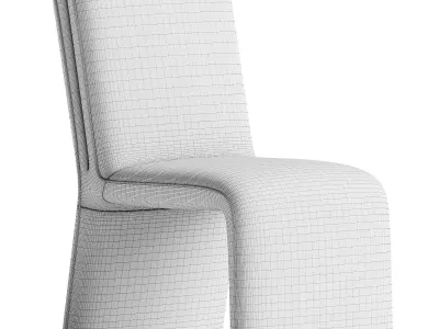 Cascata Dining Chair 3D model
