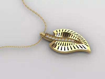 Pendant P127 3D Print Model 3D print model
