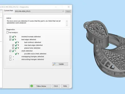 Half set 0054 3D print model