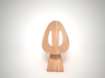 04 ZAHA CHAIR 3D model