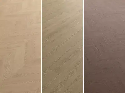 Oak Wood Flooring and Parquet Set 03 Texture