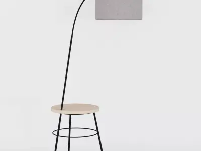 Modern Standing Floor Light 3D model