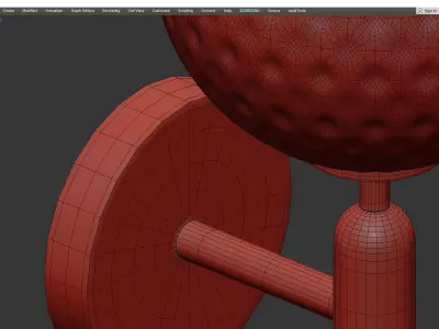 RAFFIN WALL Low-poly 3D model