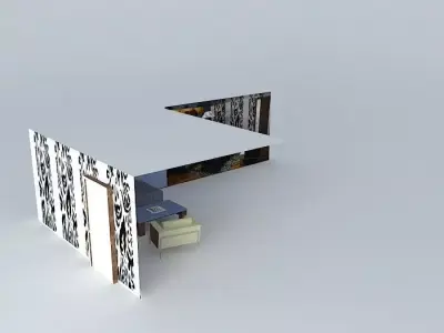 Relaxation lounge Free 3D model