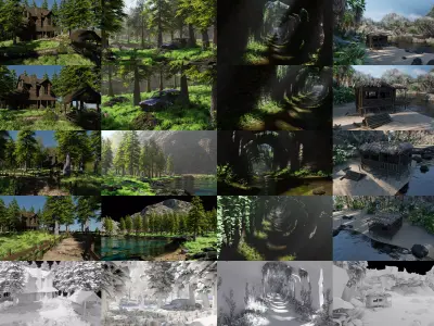 Exterior Landscape pack collection