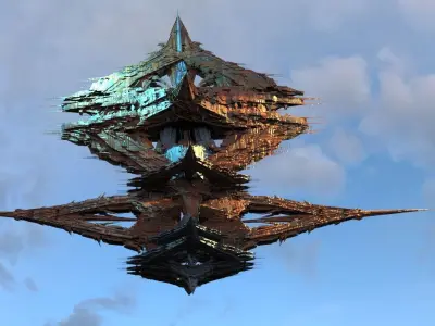 Amon Ship arch 3D model