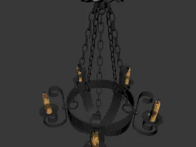 chandelier Free 3D model