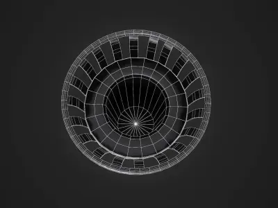 Trash Prop - PBR Trashbin Low-poly 3D model