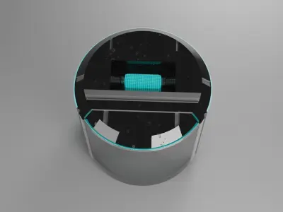 Modern Sci-Fi Laboratory Machine 3D model