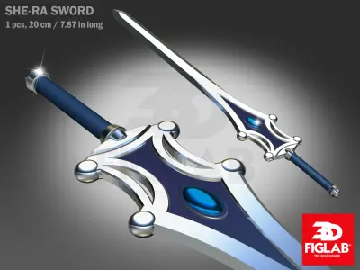 SHE-RA PROTECTION SWORD 3D model