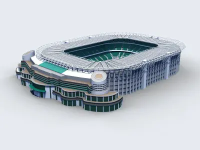 Twickenham Stadium 3D model