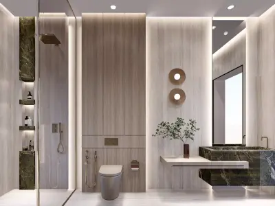 Sketchup bathroom design 3D model