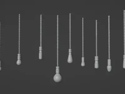 lamps pack Free 3D model
