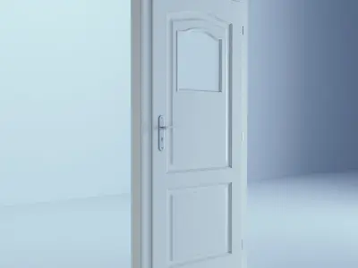 White Door 17 3D model