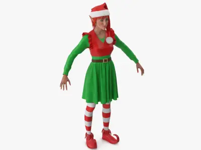  Christmas Elf Female 4 