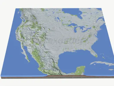  Usa Premium quality topo map 