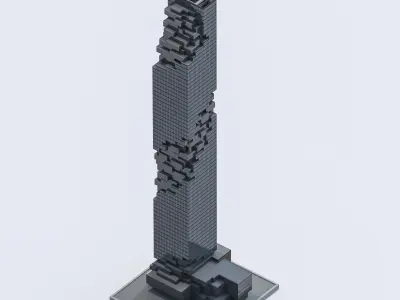 KING POWER MAHANAKHON 3D  3D model