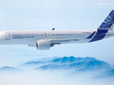  Airbus A220 300 Simple Interior 