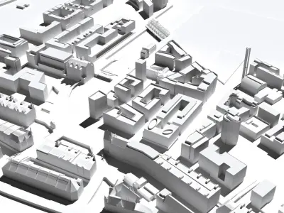 HafenCity Hamburg Germany 3D model