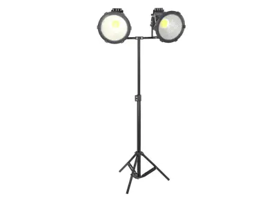 Led Industrial Lighting With Stand 3D model
