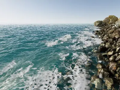 Water System Unity Assets  Low-poly 3D model