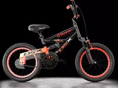 Razor Dual Suspension BMX  Bike Low-poly 3D model