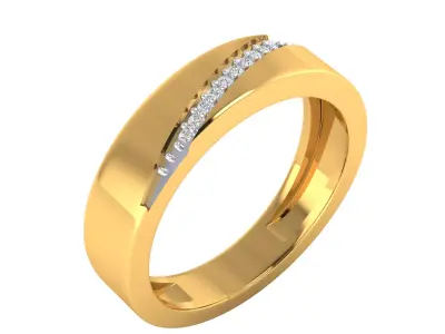 Women Ring Render 3dm STL MTL SLC JCD OBJ FBX Details 3D print model 41